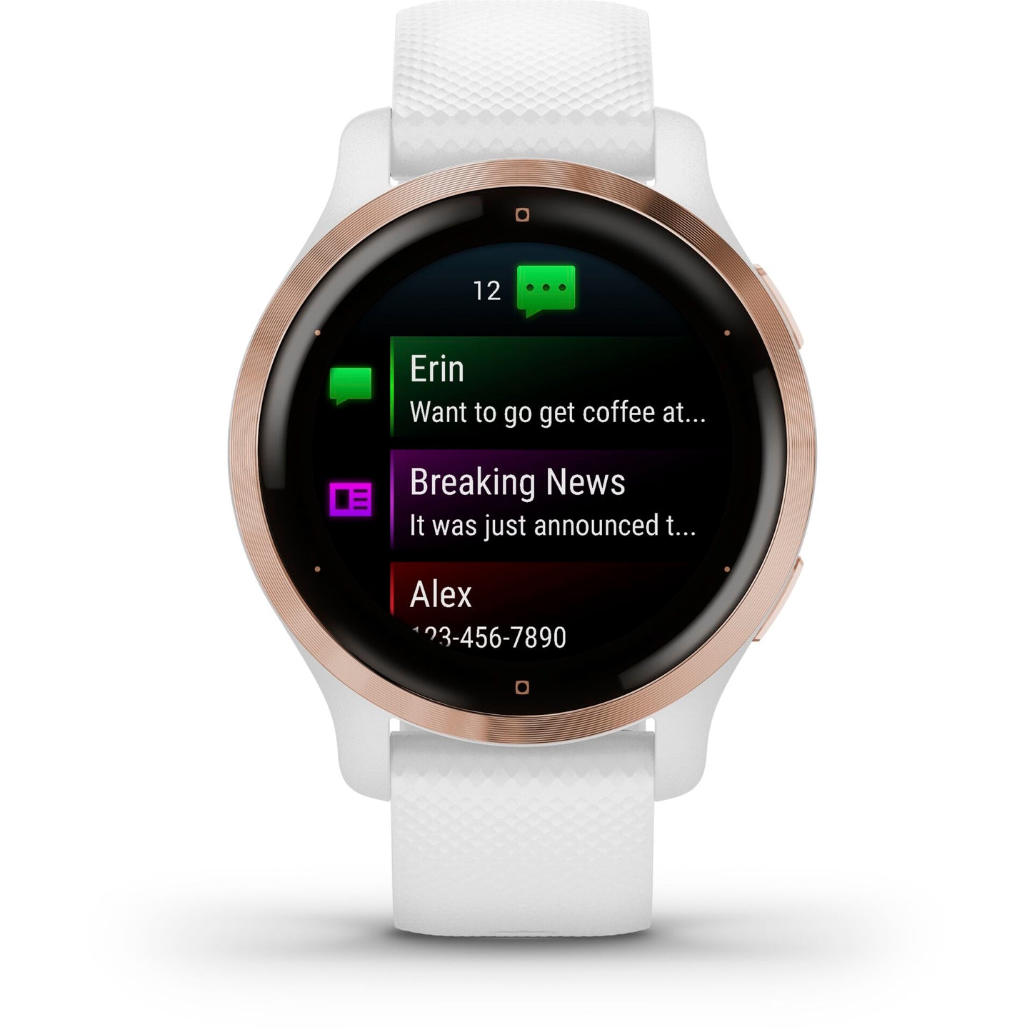 Garmin Venu 2s white/rosegold
