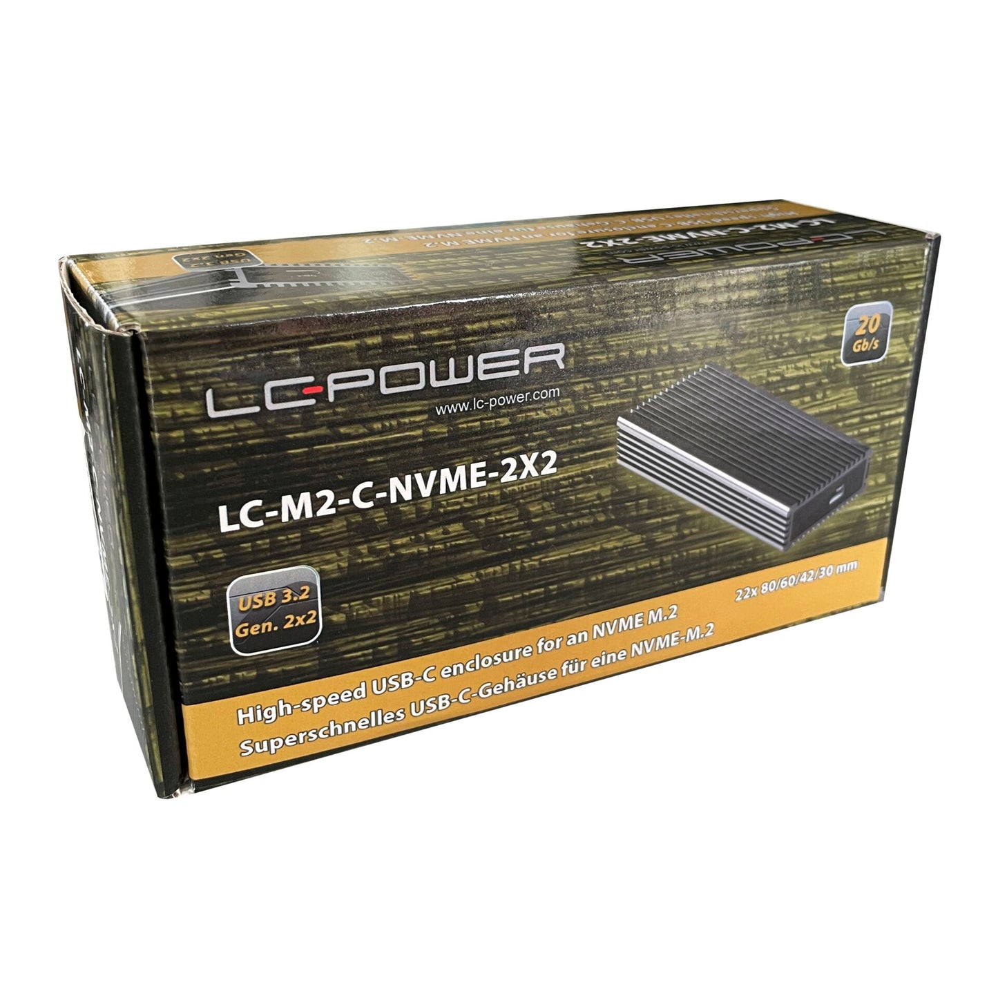 LC-Power LC-M2-C-NVME-2x2