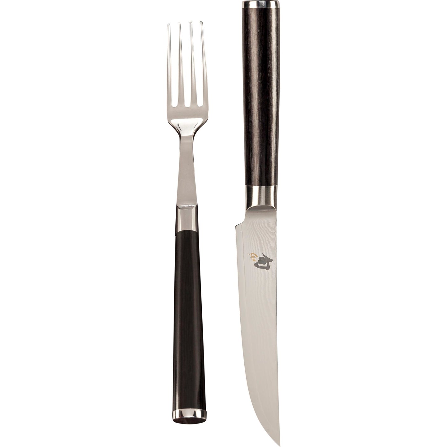KAI Shun Cutlery  3-pcs. Fork, Knife, Knife Rest