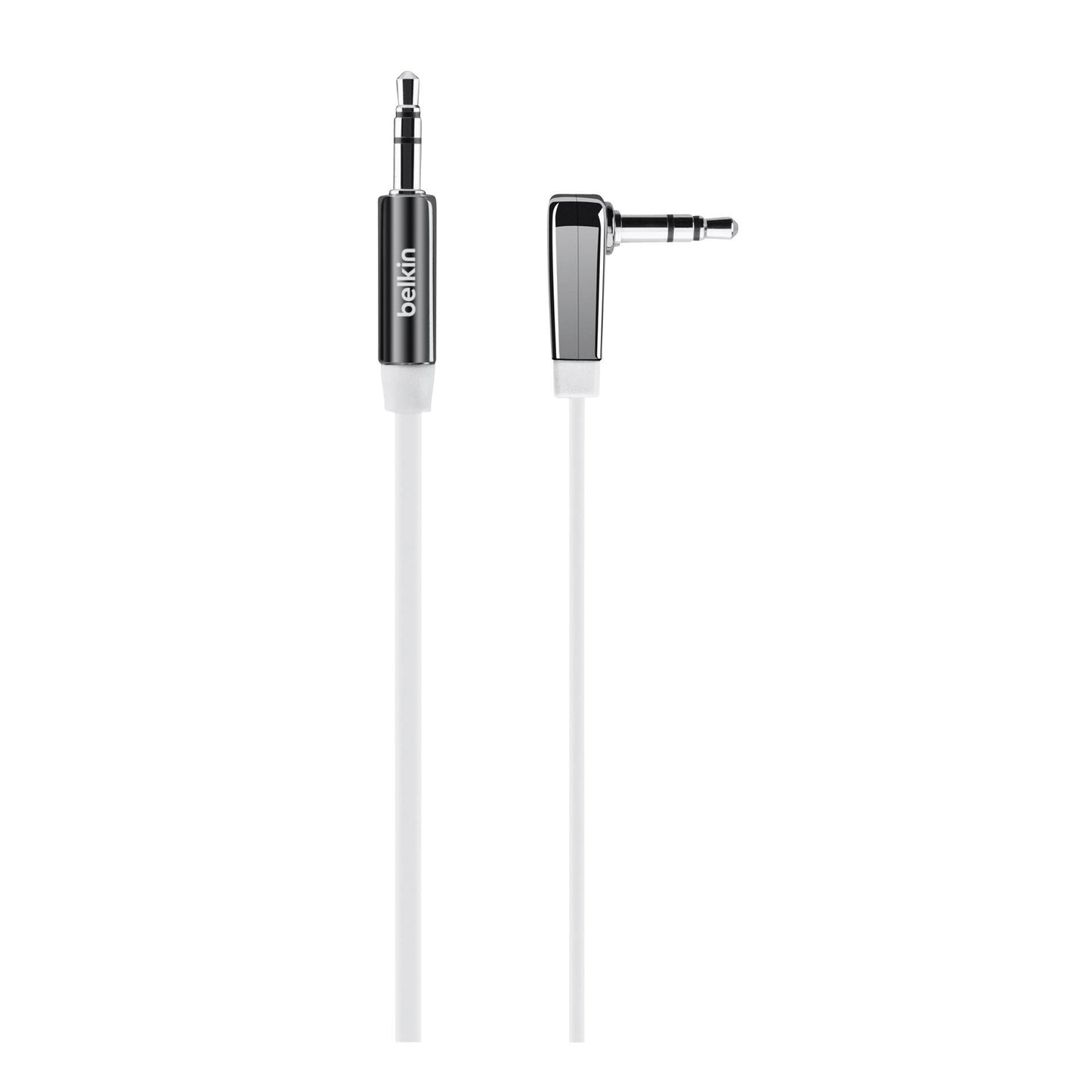 Belkin 3.5mm Flat 90 Degree Aux 0,9m White