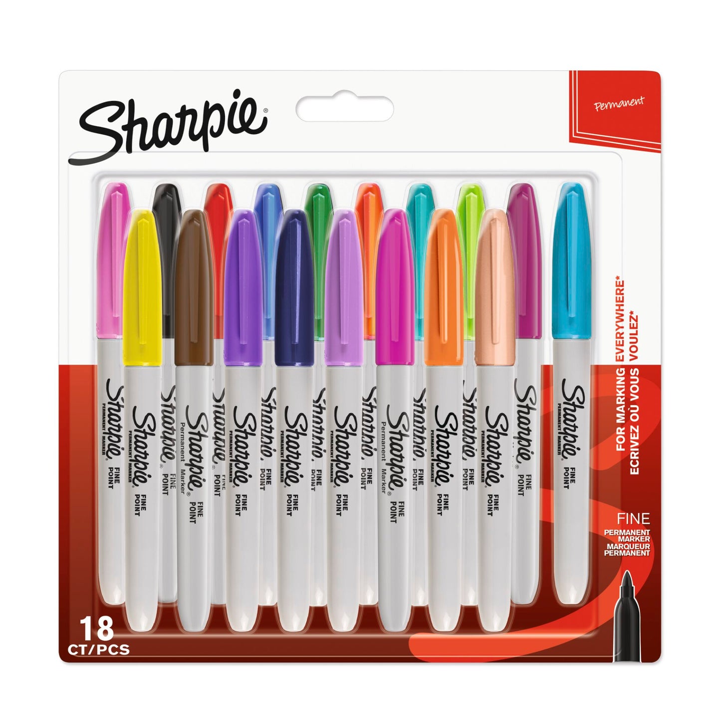 1x18 Sharpie Permanentmarker F 18 colours