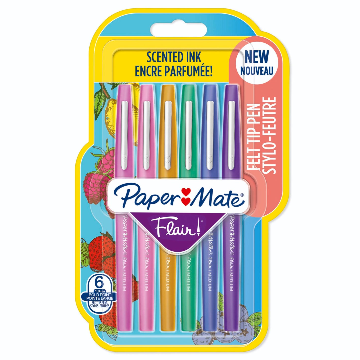 1x6 Paper Mate Flair Pens Scented M