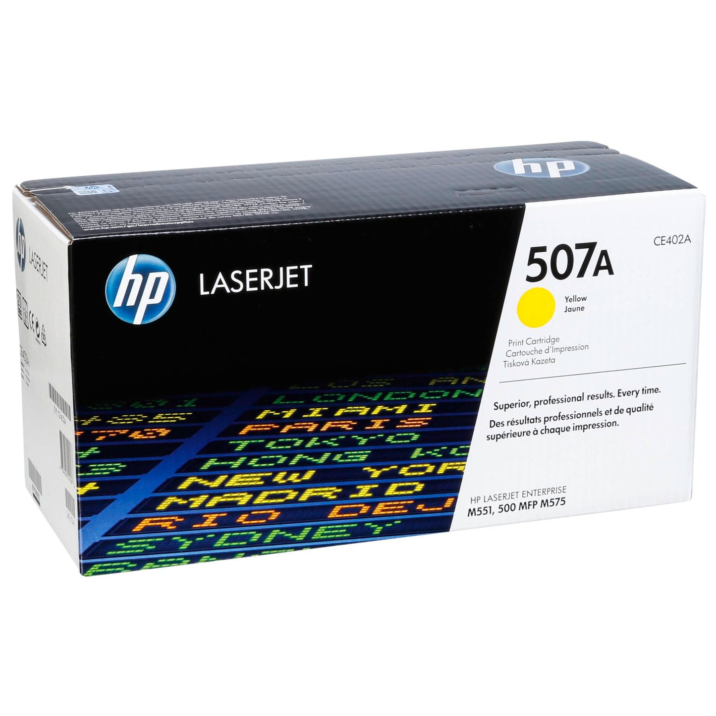 HP Toner CE 402 A yellow No. 507 A
