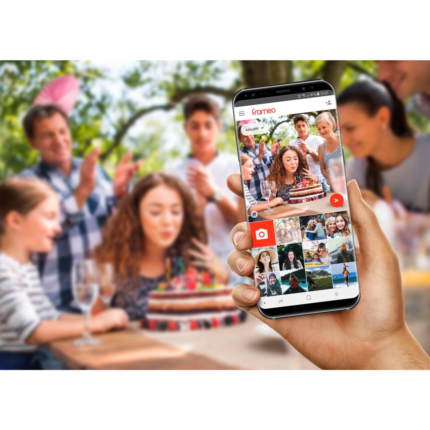 Braun DigiFrame 1019 WiFi 25,7cm (10,1) white