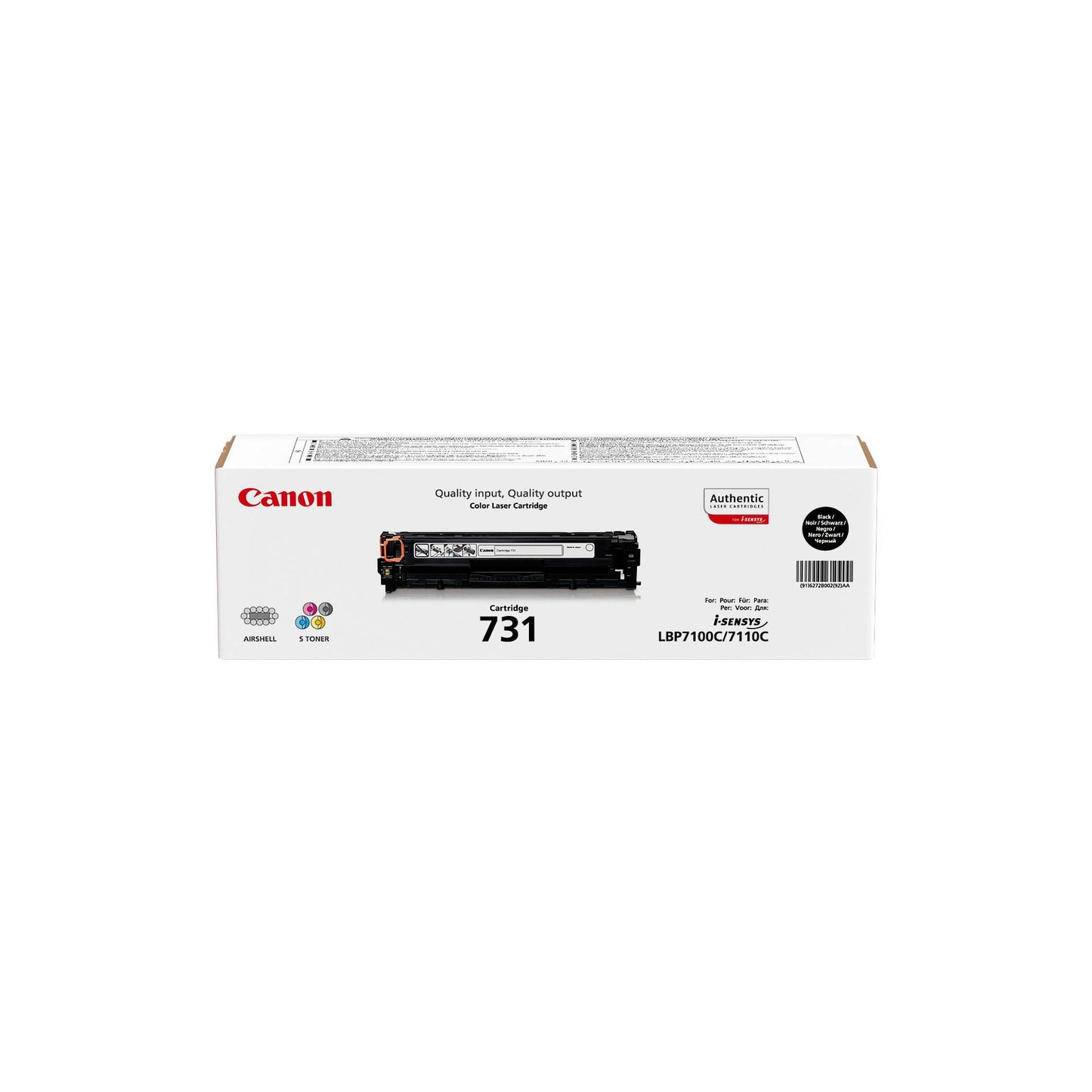 Canon Toner Cartridge 731 BK black