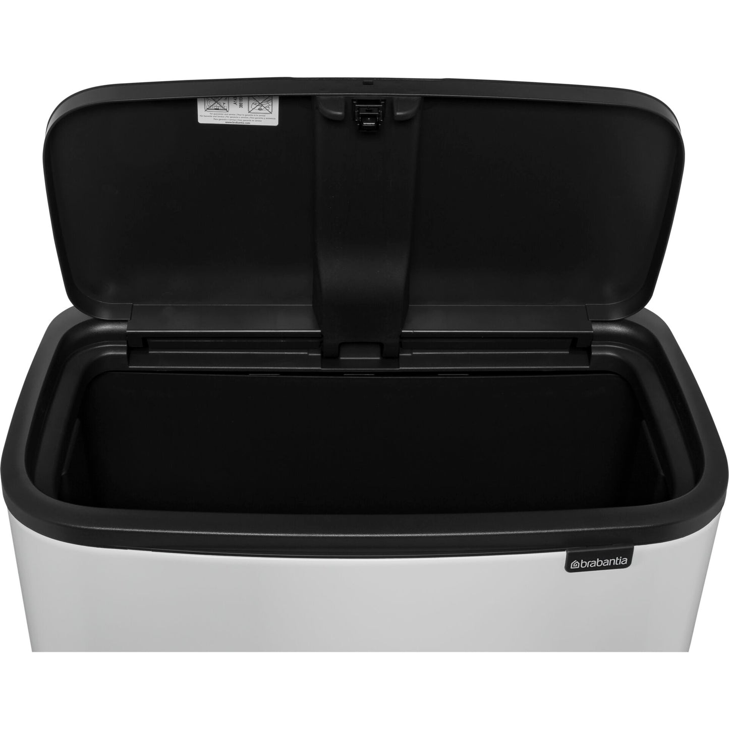Brabantia Waste Bin Bo Touch Bin 36 L, white