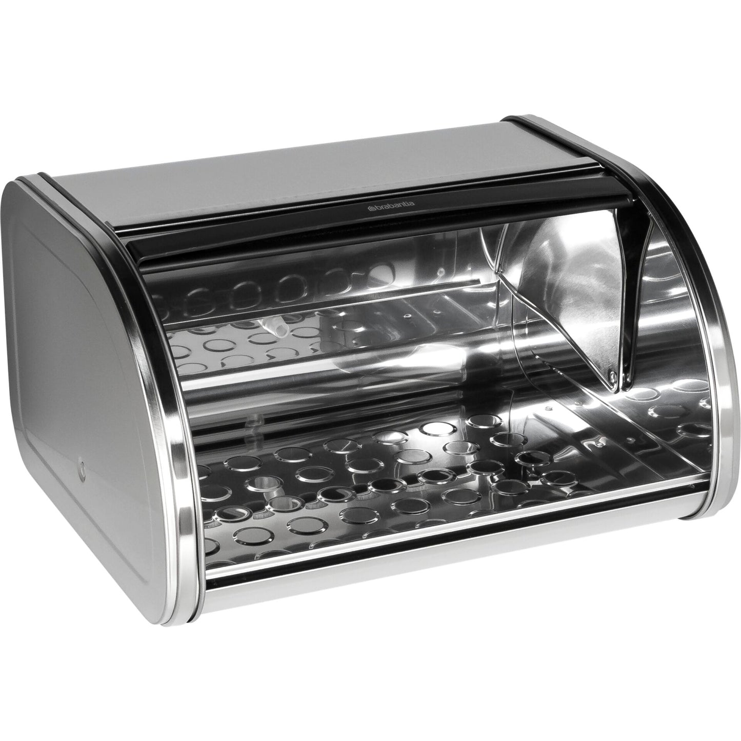 Brabantia Roll Top Bread Bin steel matt, medium