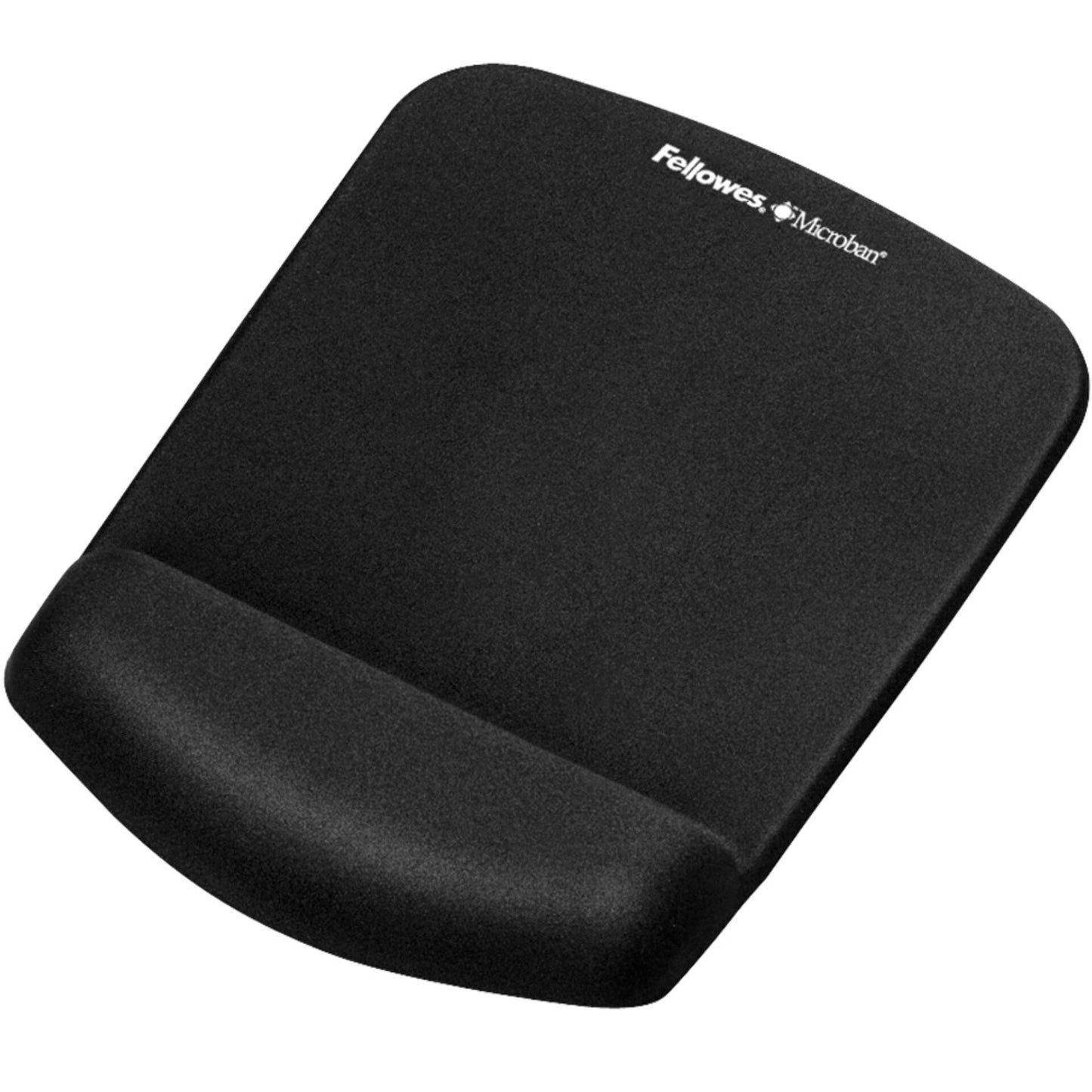 Fellowes Plushtouch Mousepad Wrist Support black