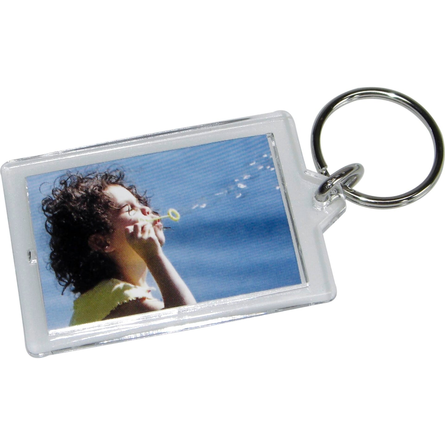 100x1 Walther Key Ring acrylic 3,5x4,5 in Display MR192