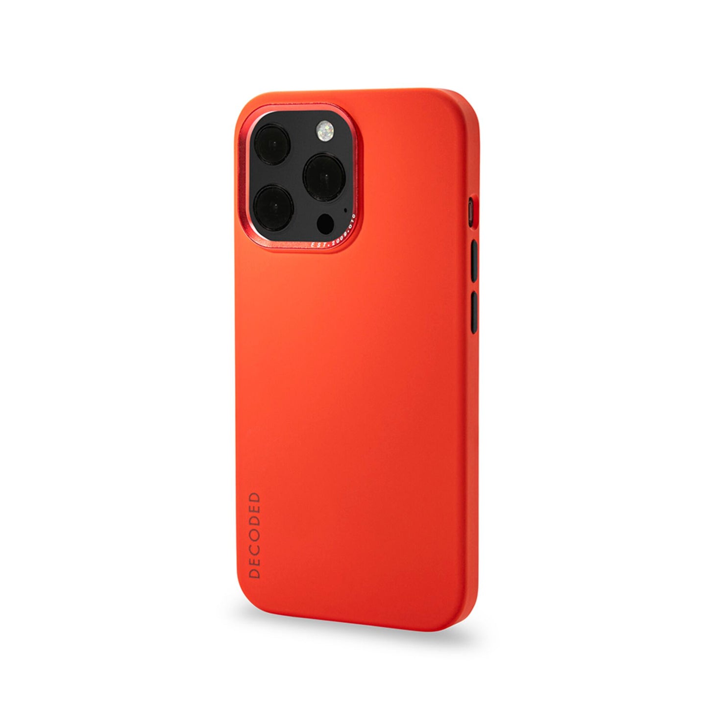 Decoded Silicone Backcover iPhone 13 Pro Max Brick Red