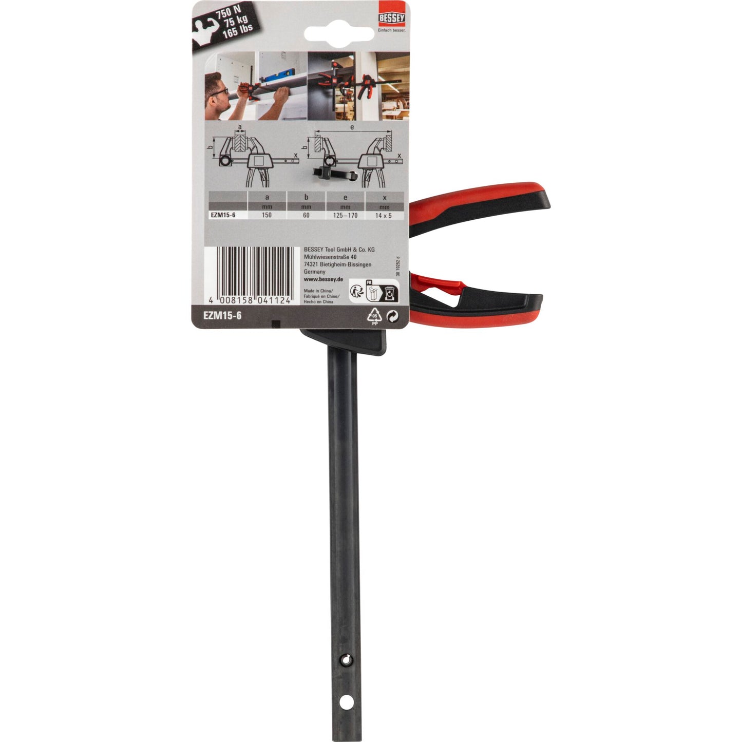 BESSEY One-handed Clamp EZM 150/60