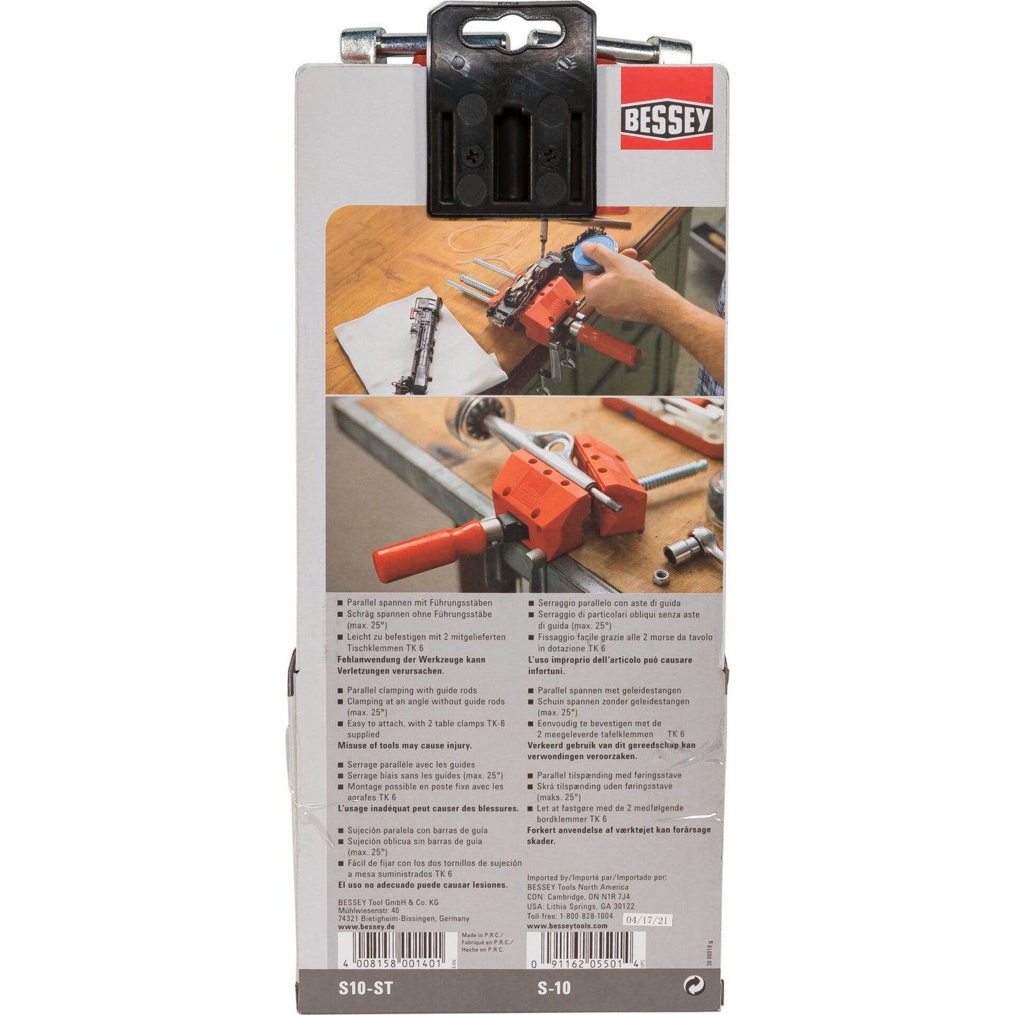 BESSEY Mini Vice S10