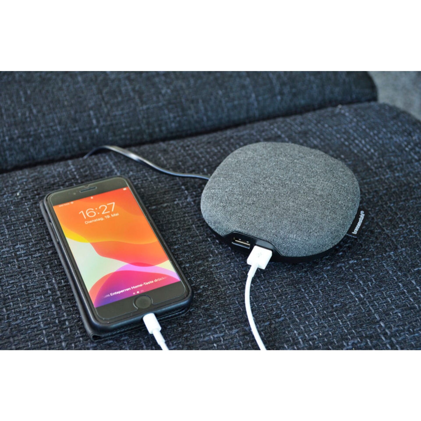 Brennenstuhl Charging Station with textile surface