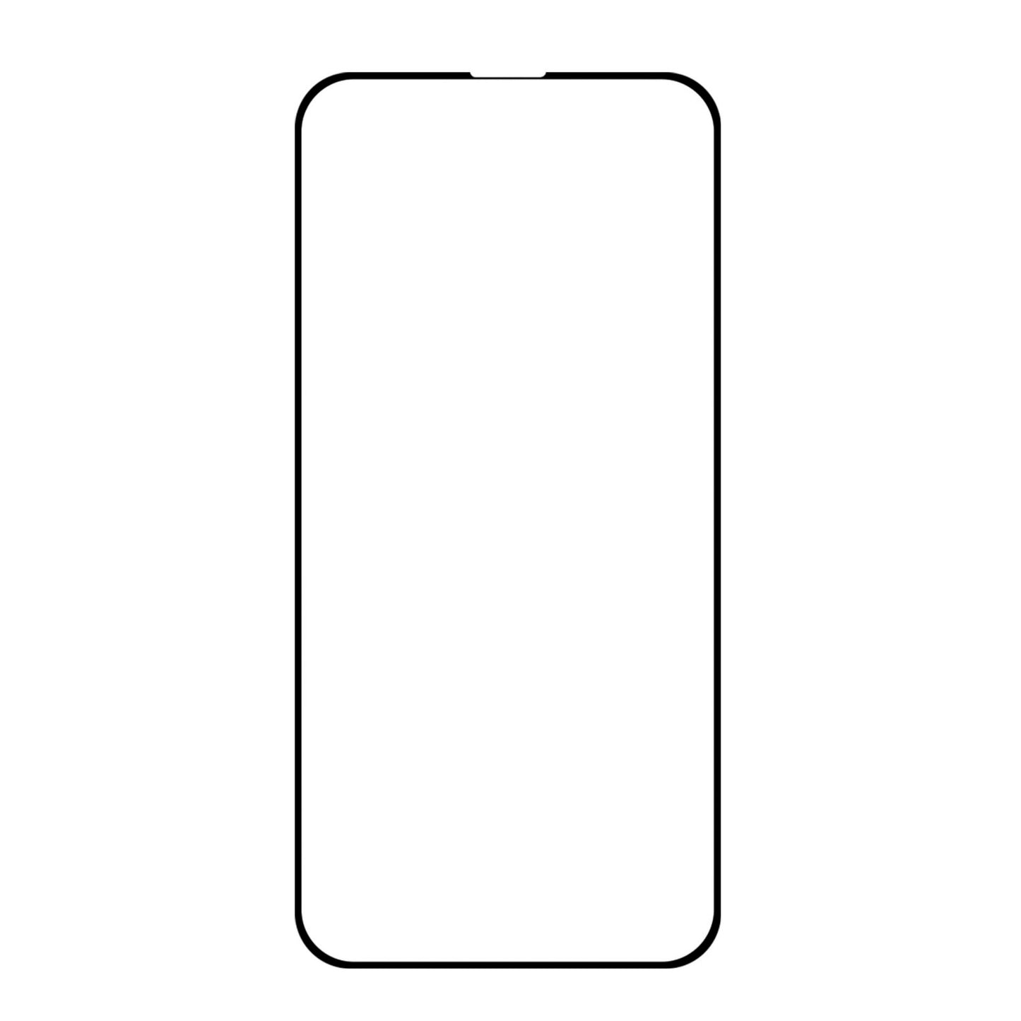 Woodcessories 3D Premium Black iPhone 13 Pro Max Tempered Glass