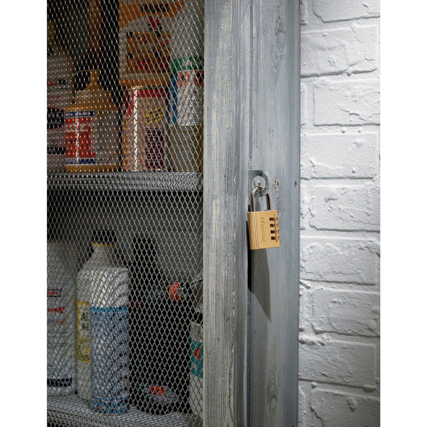 Master Lock Combination Lock Aluminium 40mm 604EURD