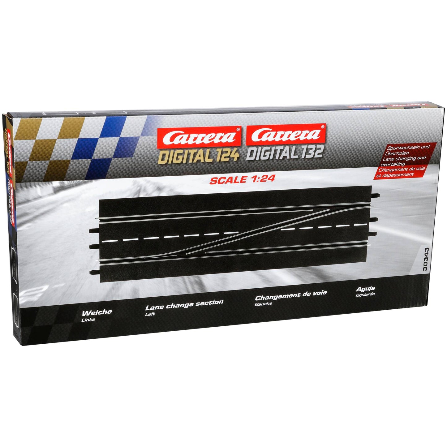 Carrera Digital 132 Lane Change Section left 30343