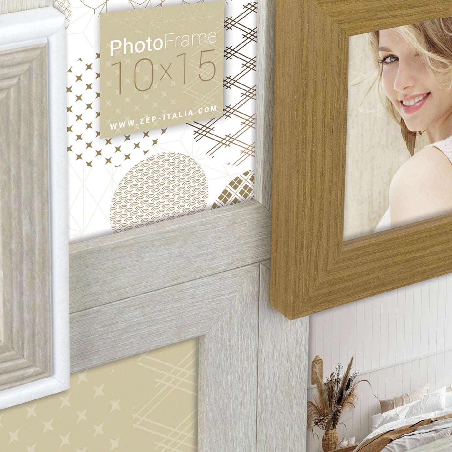 ZEP Livigno      2x10x10 6x10x15 Wood Gallery Frame ZD882