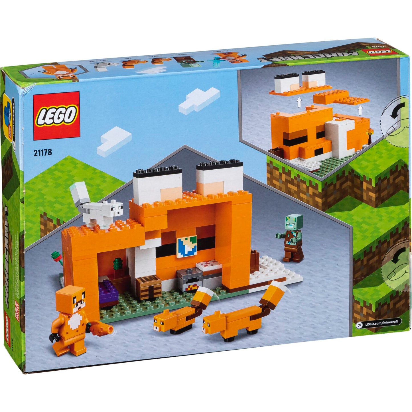 LEGO Minecraft 21178 The Fox Lodge
