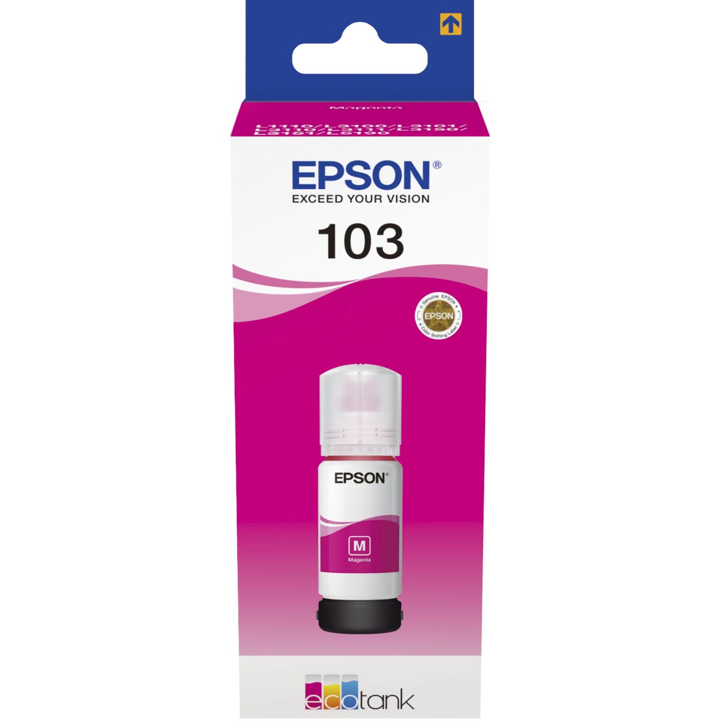 Epson EcoTank magenta T 103 65 ml T 00S3