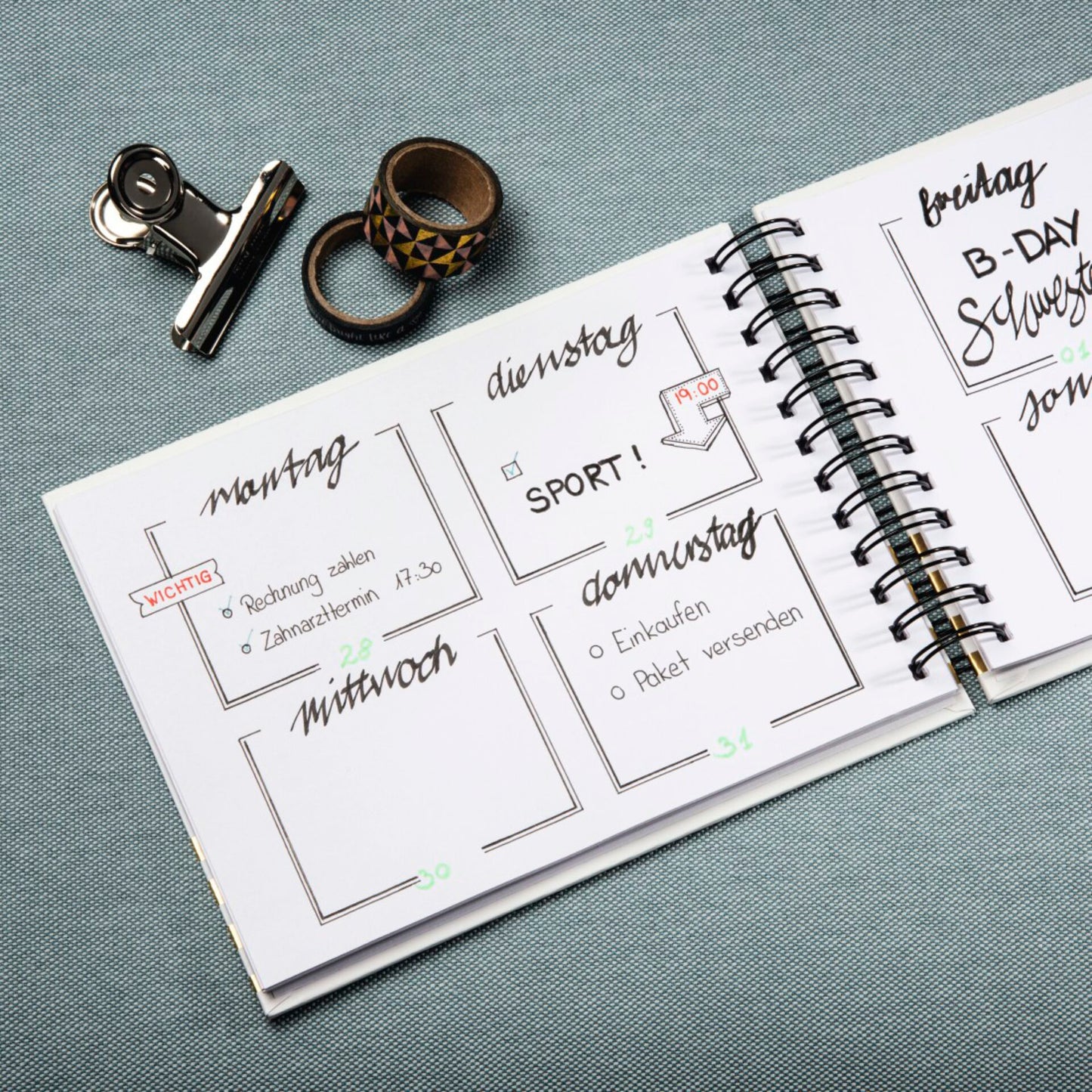 Hama Letterings Future 24x17 50 white Pages Spiral 3891