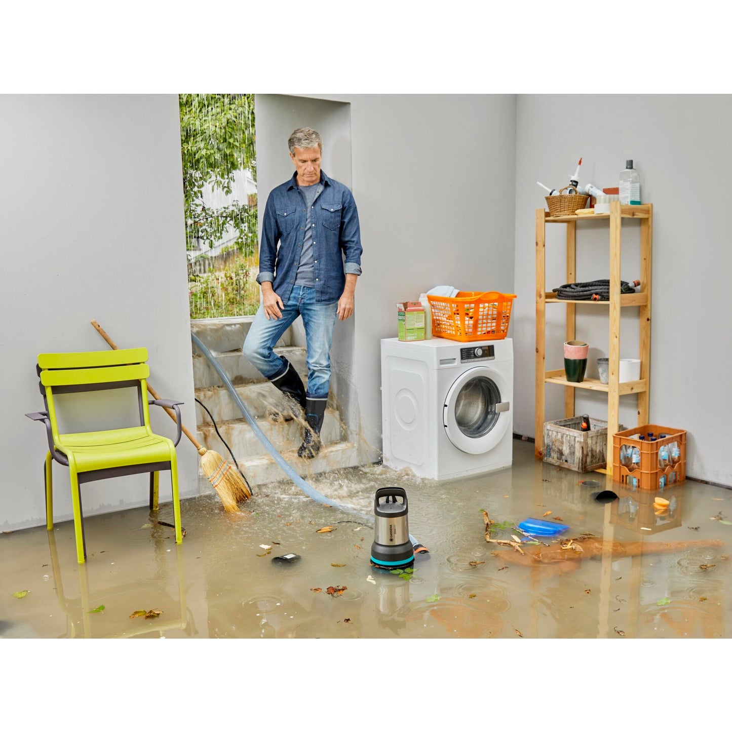 Gardena Dirty Water Submersible Pump 25000