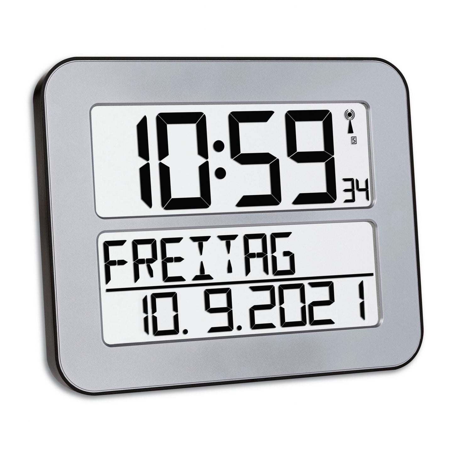 TFA 60.4512.54 silver TIMELINE MAX