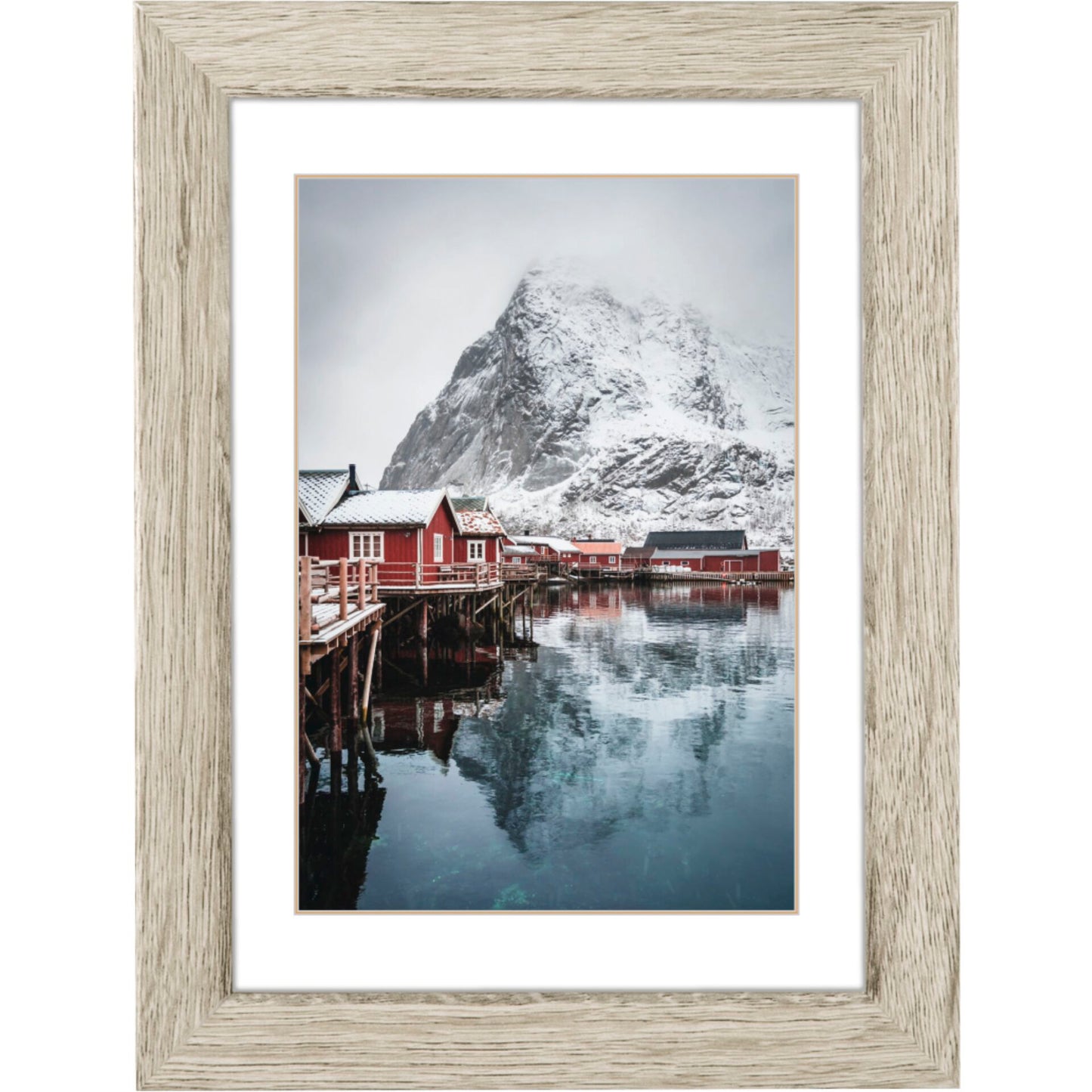 Hama Oslo gray pine 15x20 Wood incl. Passepartout 175942