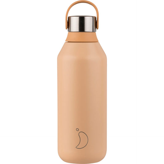 Chillys Water Bottle Series 2 Peach Orange 500ml