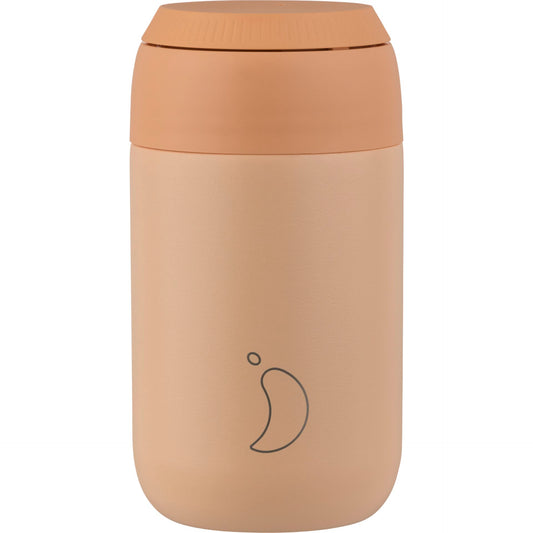 Chillys Coffee Mug Series 2 Peach Orange 340ml