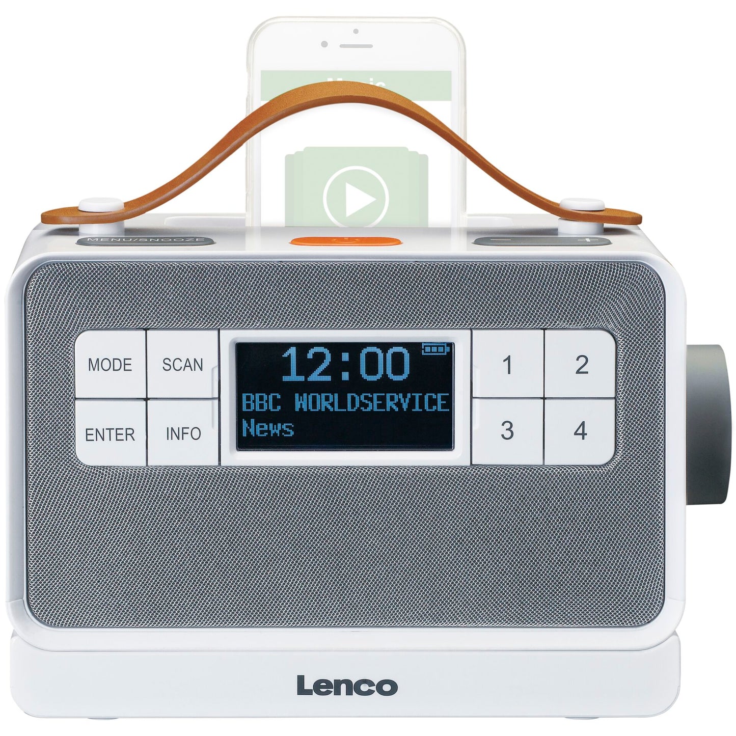 Lenco PDR-065 white