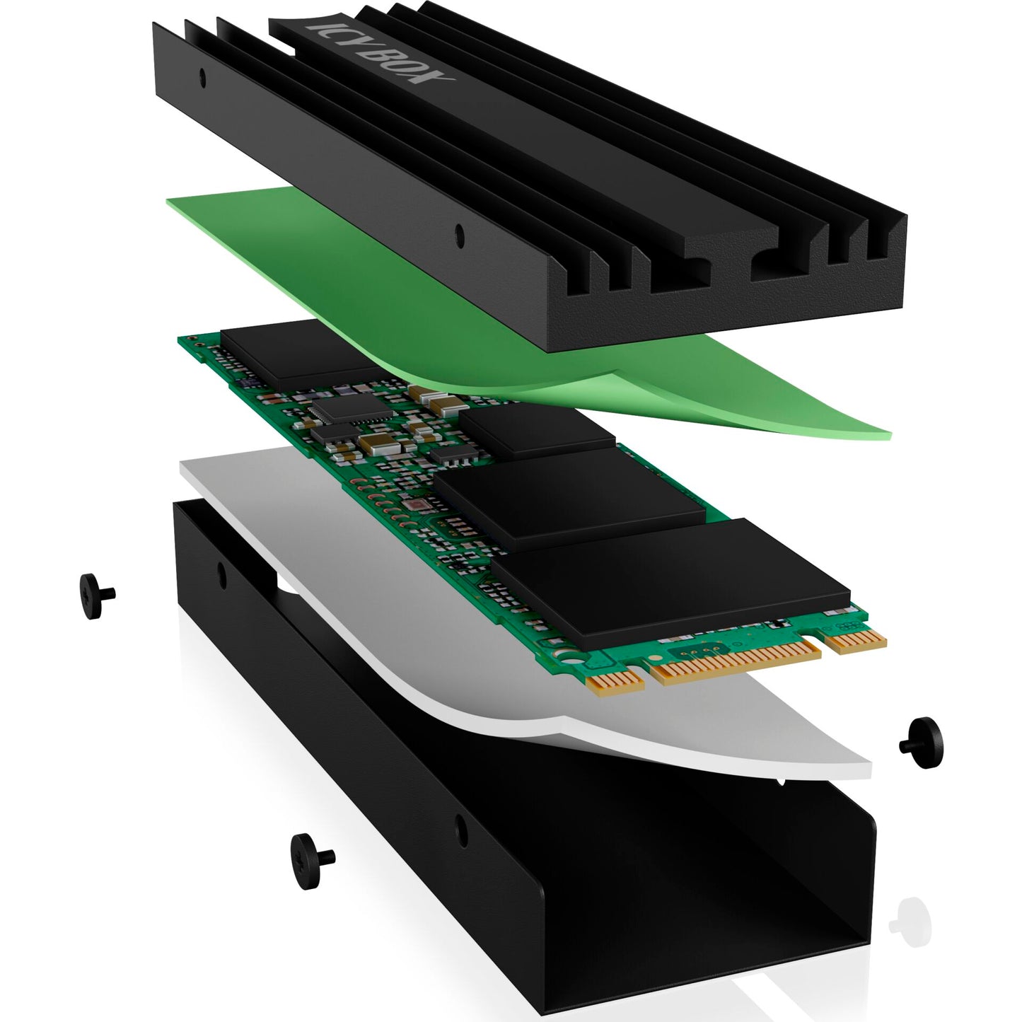 RaidSonic ICY BOX IB-M2HS-PS5 M.2 SSD Heat Sink