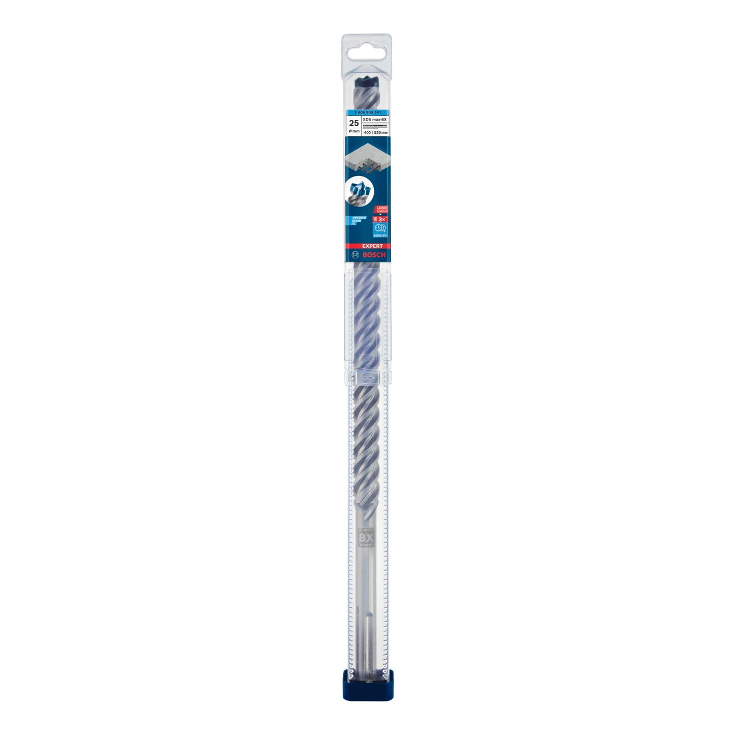 Bosch EXPERT Hammer Bits SDS max-8X 25x400x520mm
