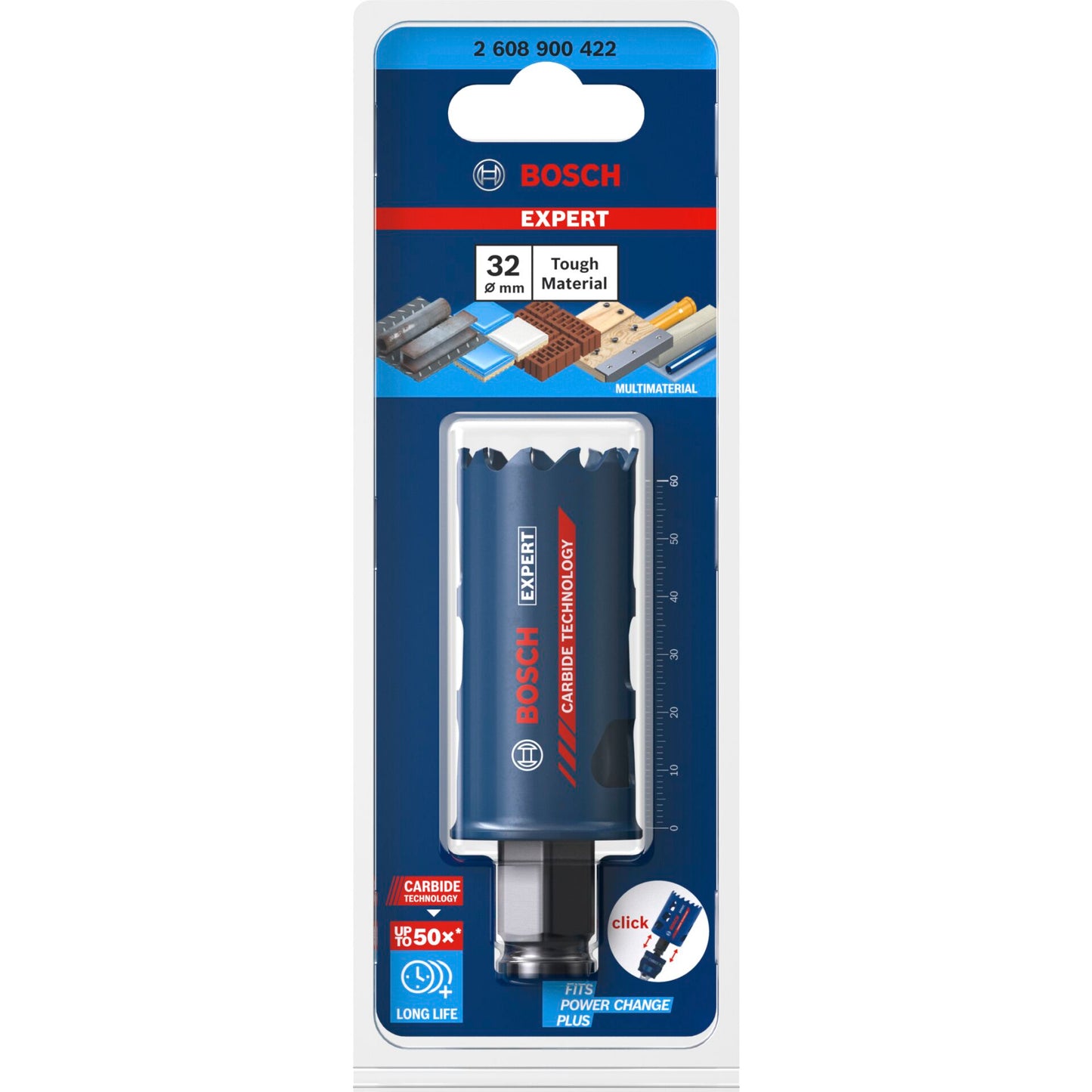 Bosch EXPERT ToughMaterial Hole Saw 32mm