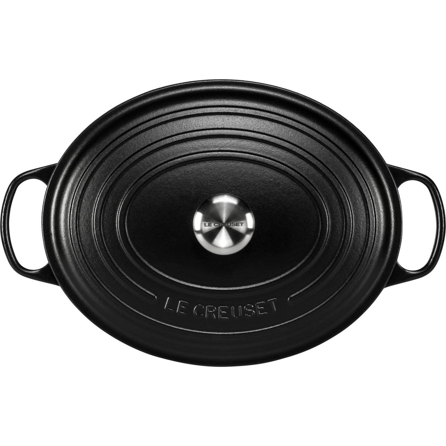 Le Creuset Signature Oval Roaster black 33 cm