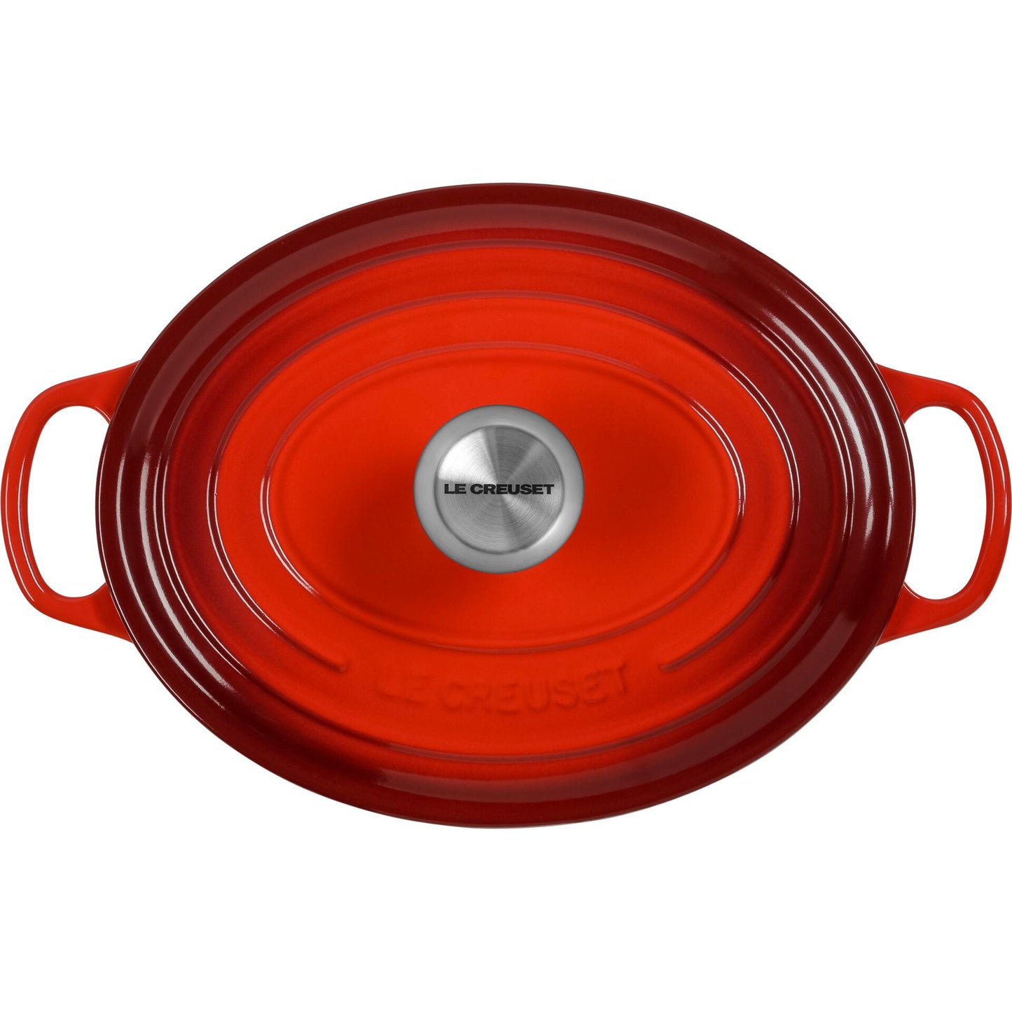 Le Creuset Signature Oval Roaster Cherry Red 33 cm