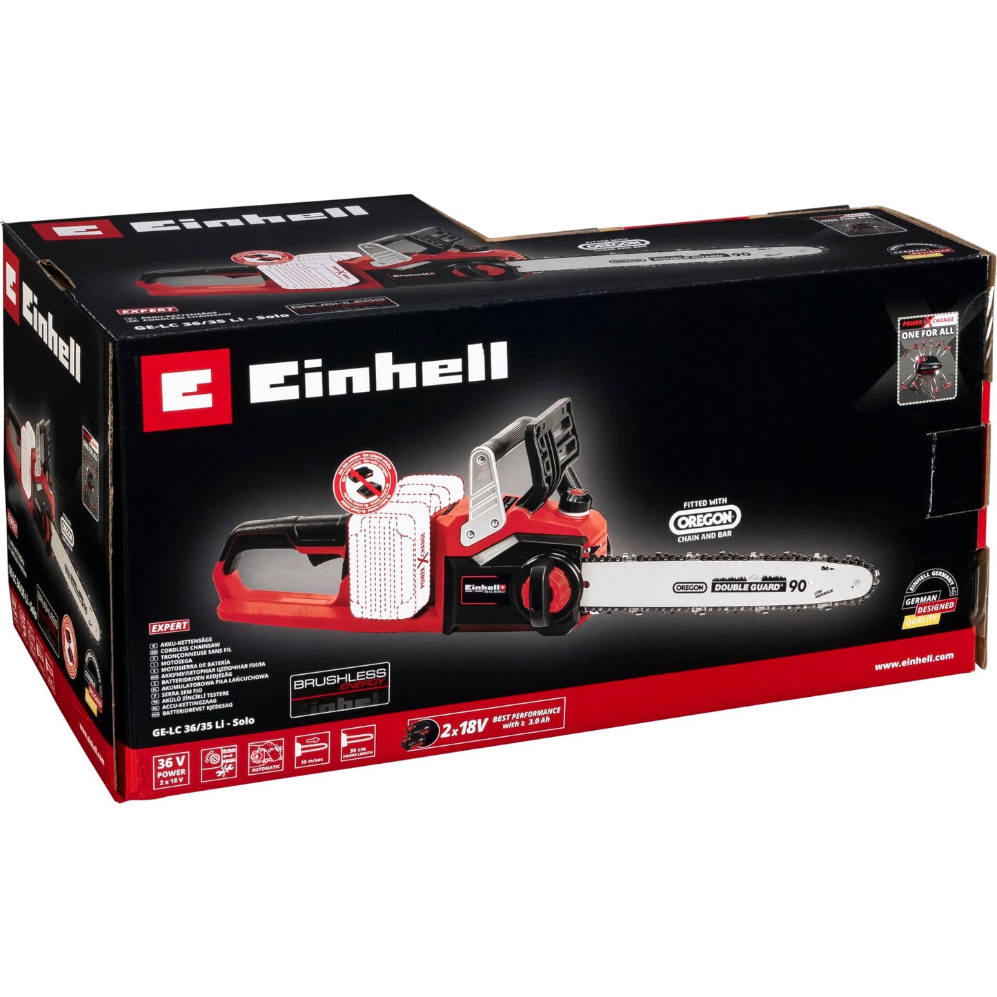 Einhell GE-LC 36/35 Li-Solo Cordless Chainsaw