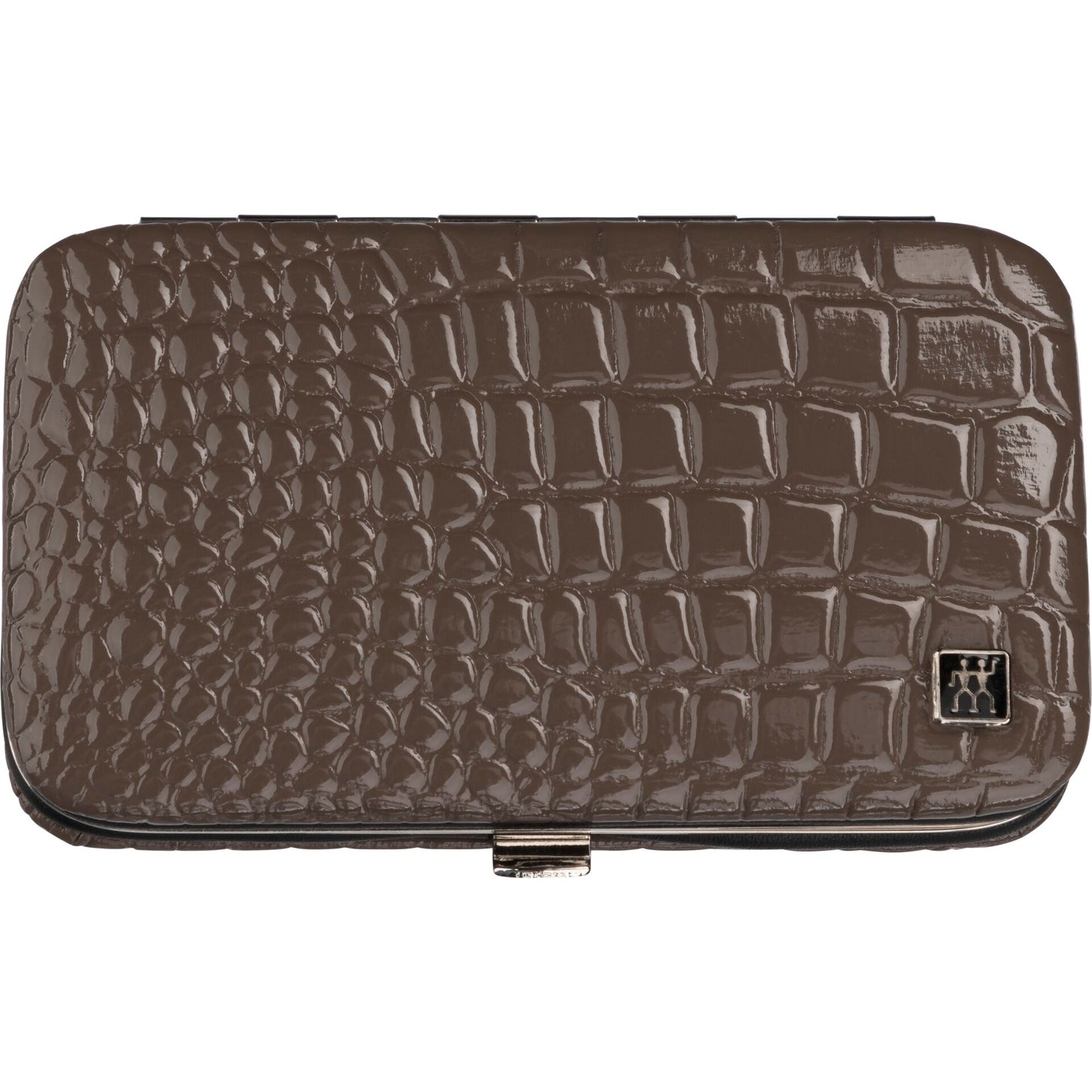 Zwilling CLASSIC frame case croco brown, 3 pcs.
