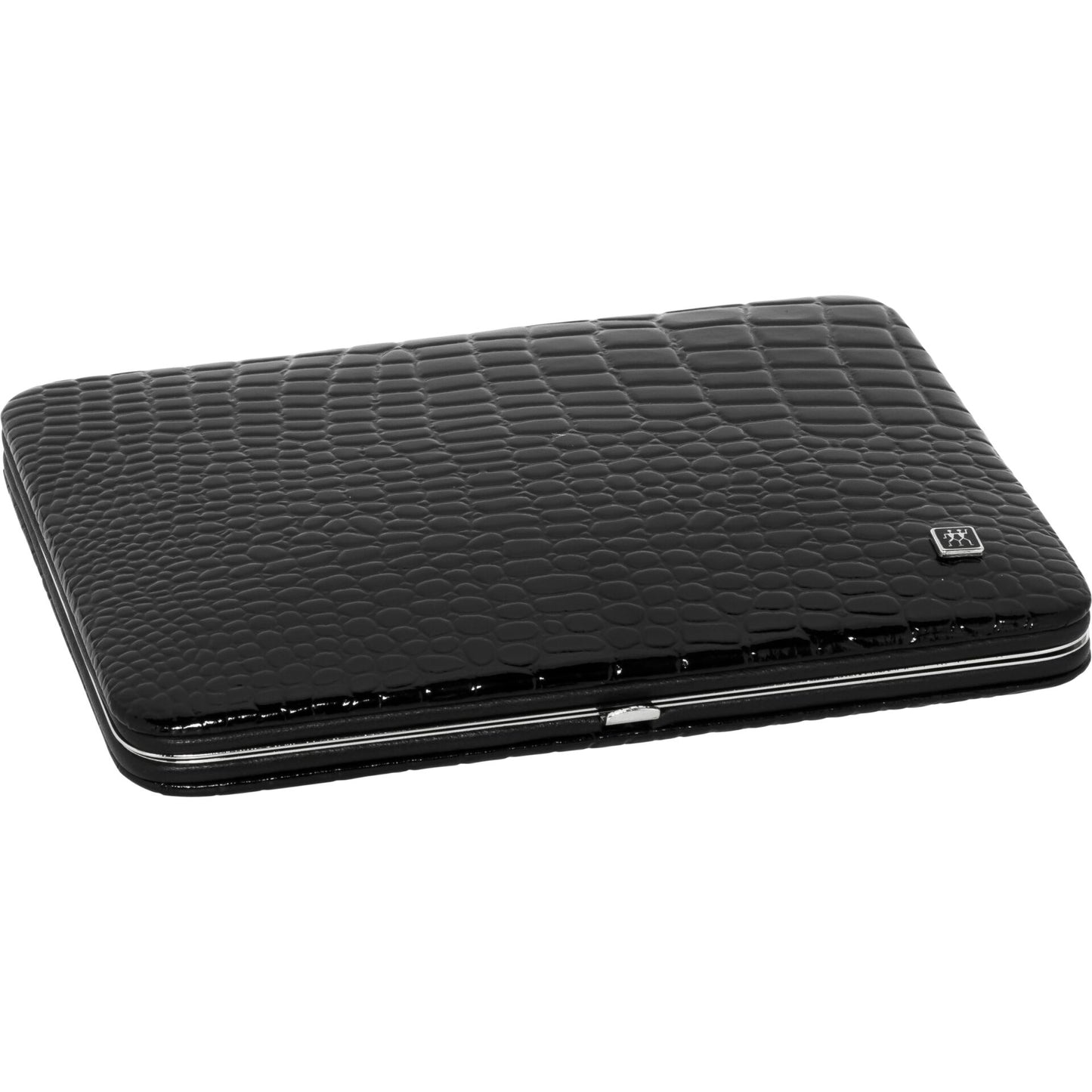 Zwilling CLASSIC leather frame case, croco black, 10 pcs.