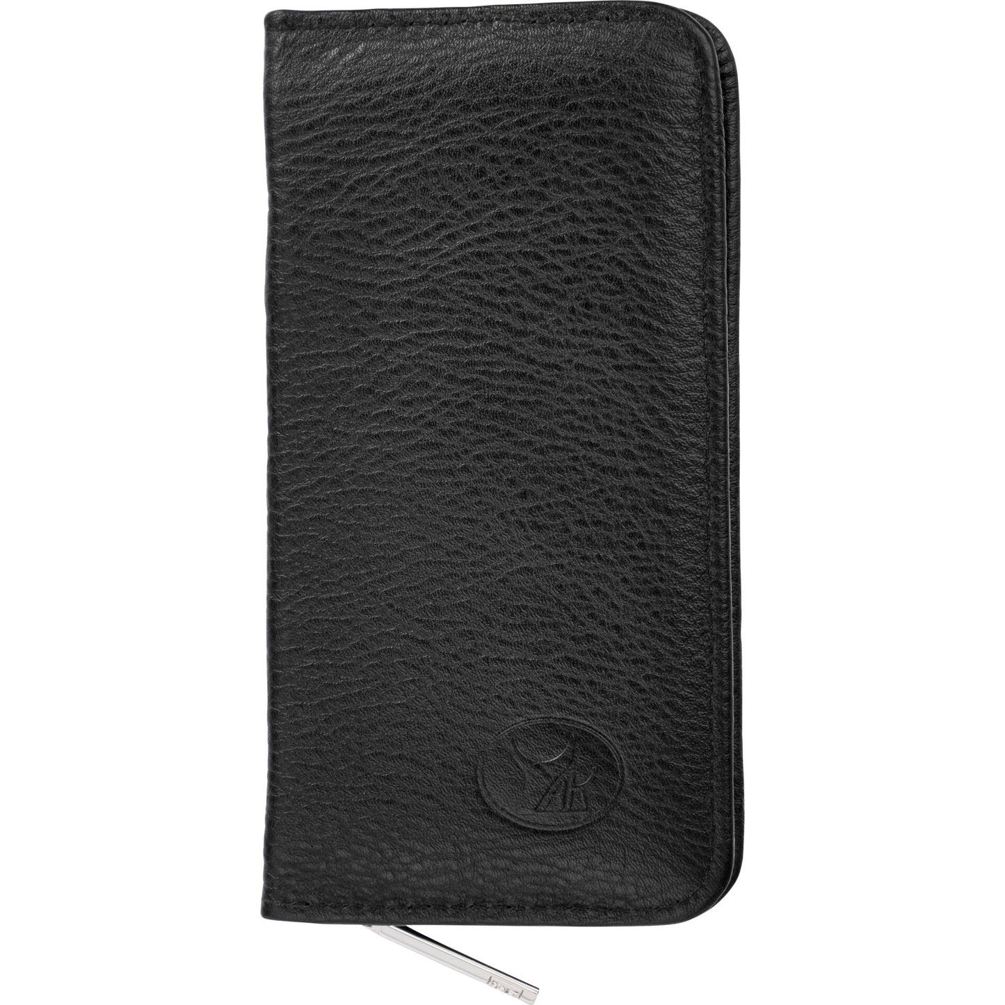 Zwilling PREMIUM zip fastener leather case, black, 5 pcs.