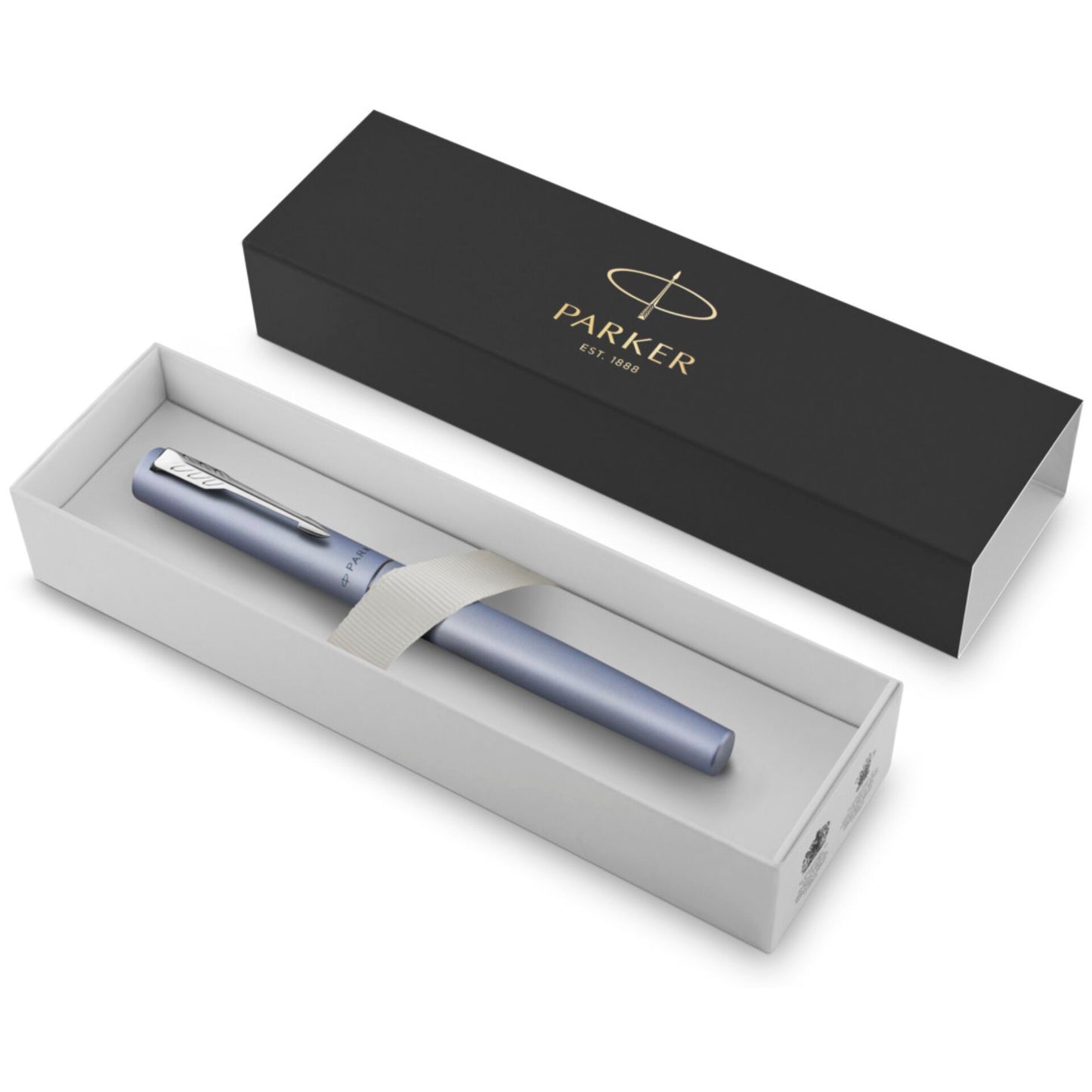 Parker Vector XL Metallic Silver Blue C.C. Roller Ball F