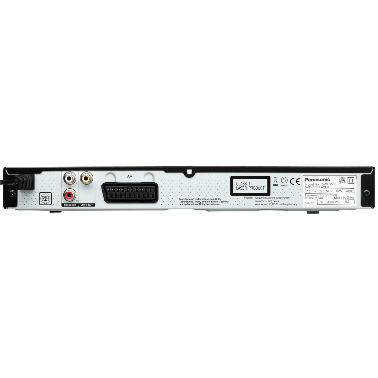 Panasonic DVD-S500EG-K black
