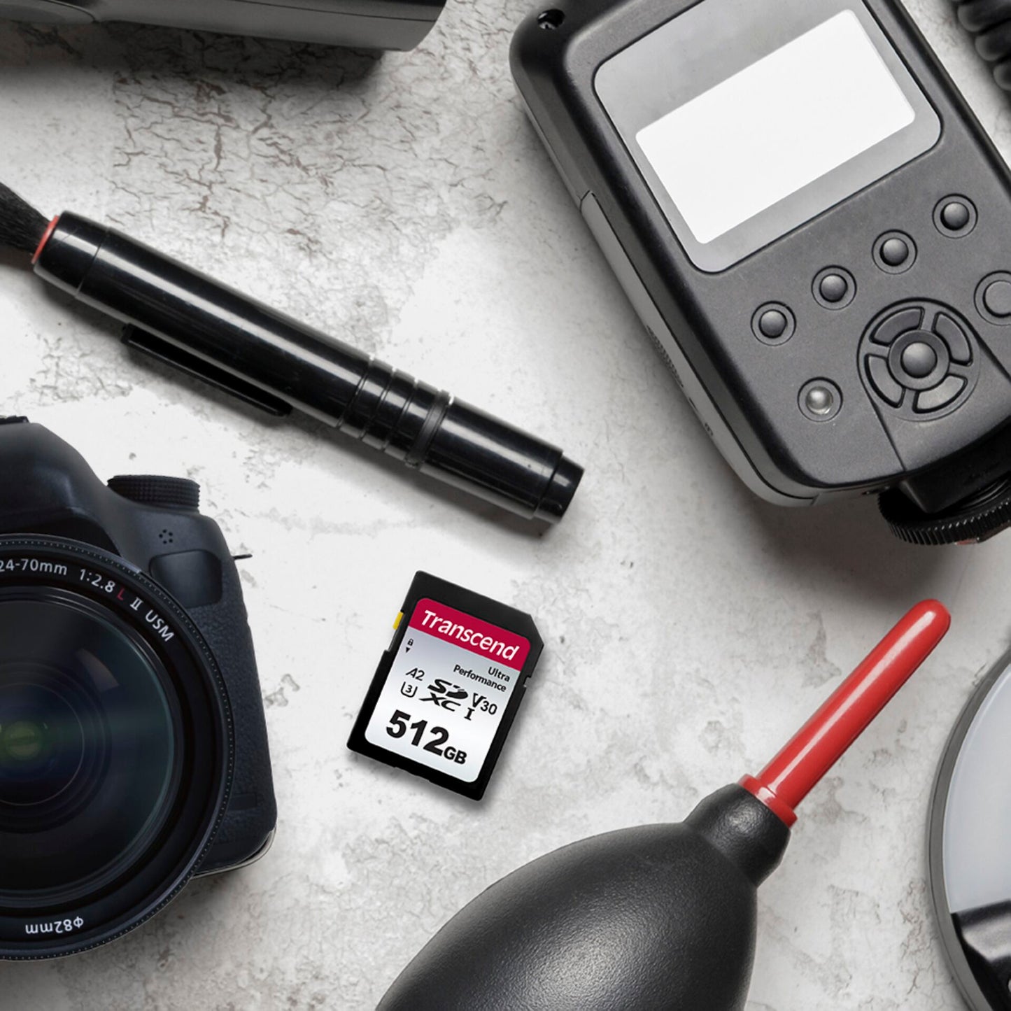 Transcend SDXC 340S 512GB Class 10 UHS-I U3 A2 V30