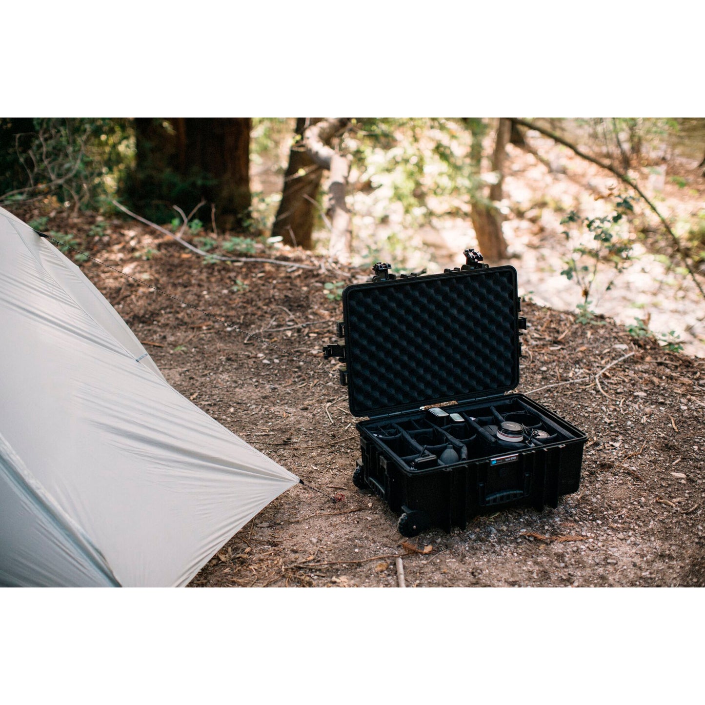 B&W Outdoor Case Type 6700 black incl. divider system