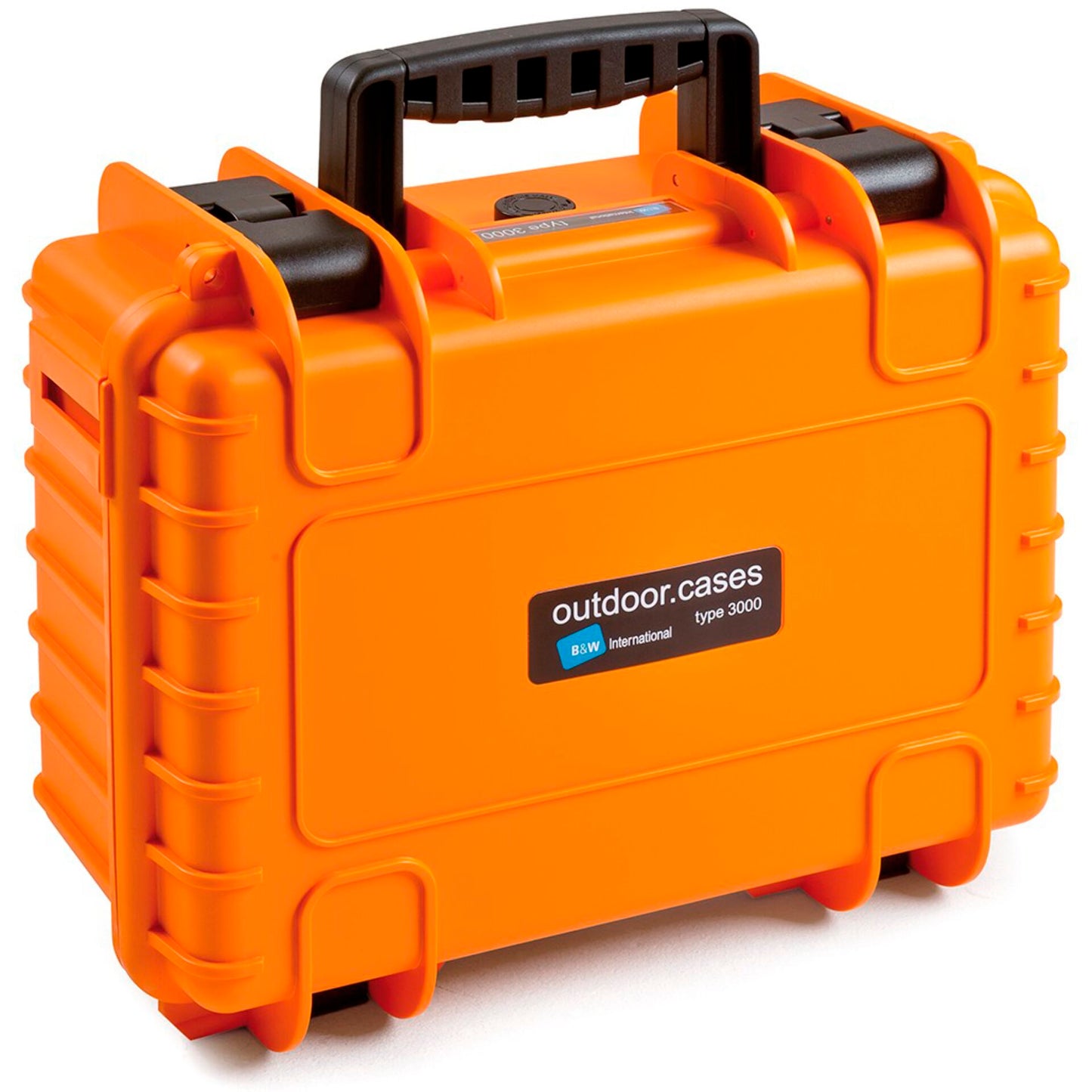B&W Outdoor Case Type 3000 orange incl. divider system