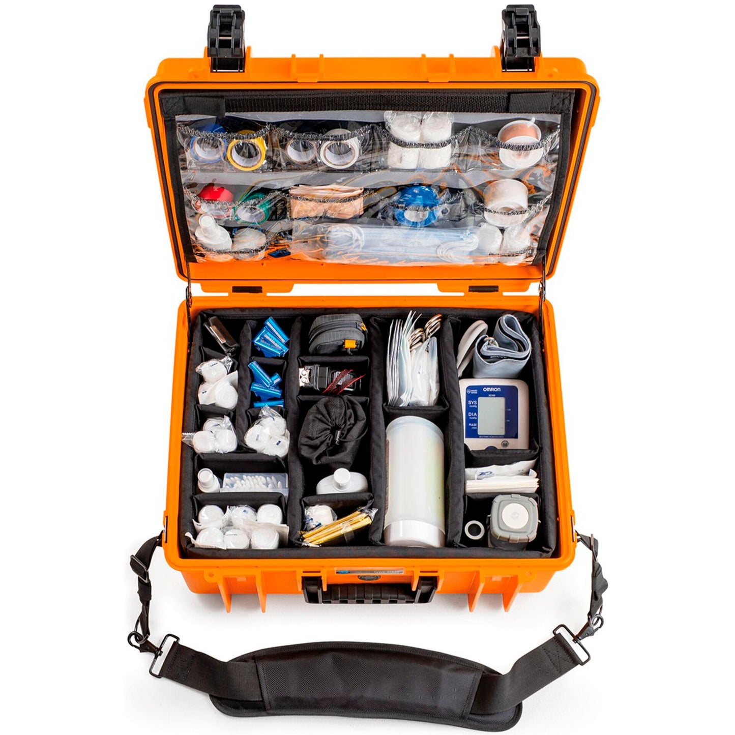 B&W med.case Type 6000 orange medical emergency kit