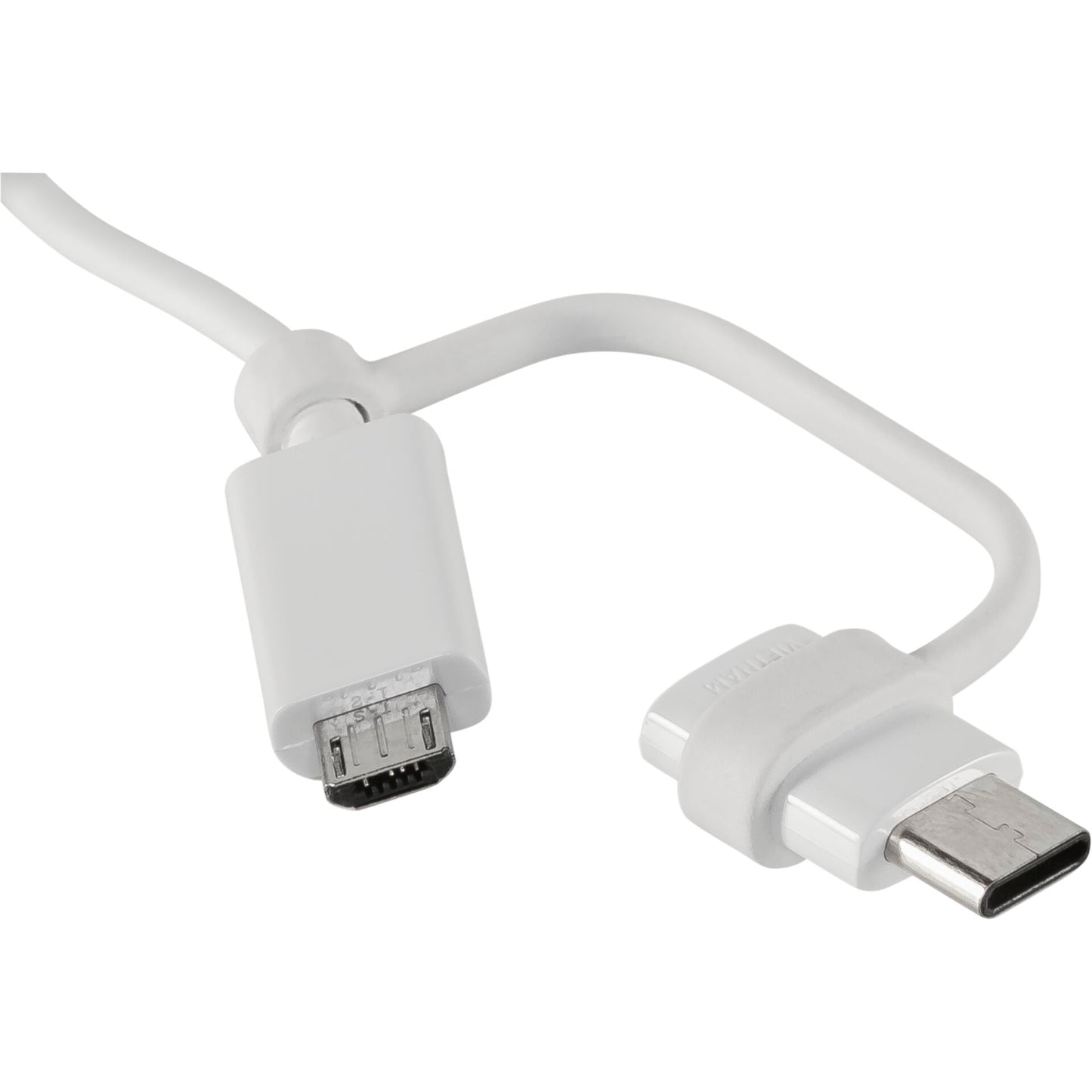 Samsung Data Cable Micro-USB tu USB-A incl USB-C Adapter white