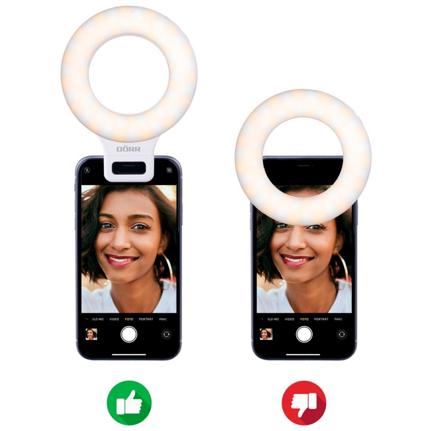 Dörr SLR-9 LED Selfie Ring Light