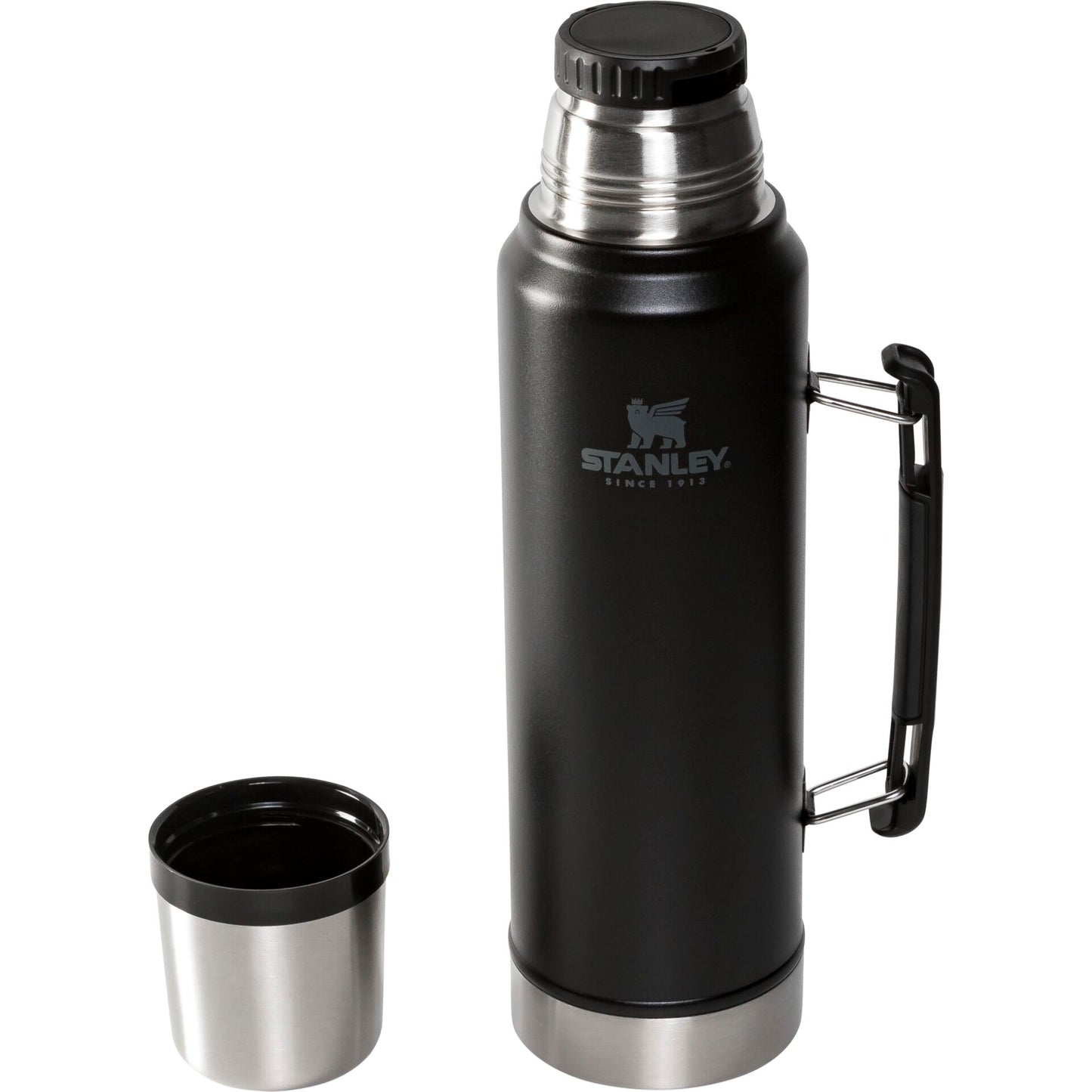Stanley Classic Bottle 1,0 L Matte Black Pebble