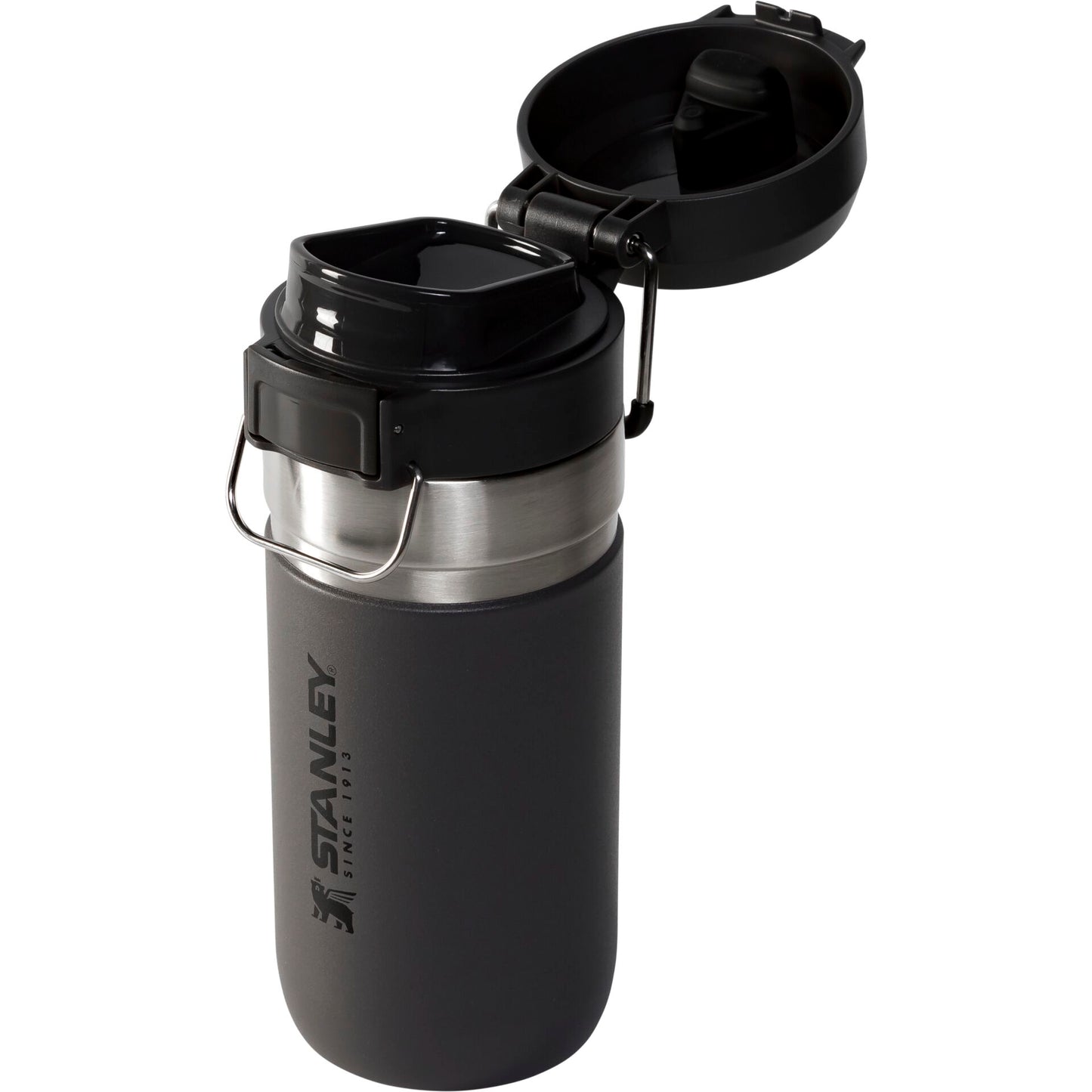 Stanley Quick Flip Water Bottle 0,47 L Charcoal