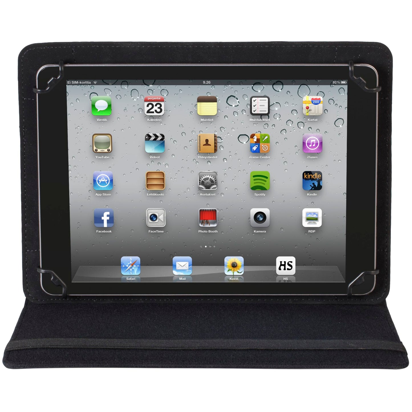Rivacase 3007 Tablet Case 9 - 10 schwarz